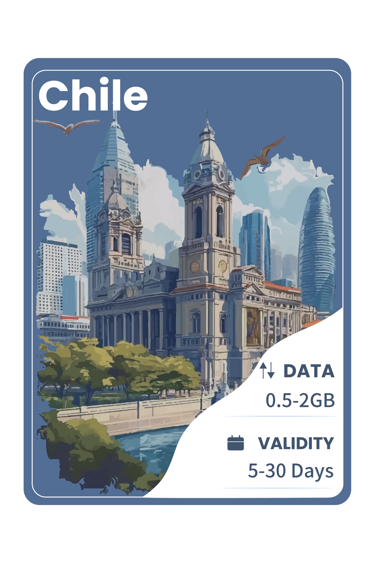 Chile eSIM Unlimited Data