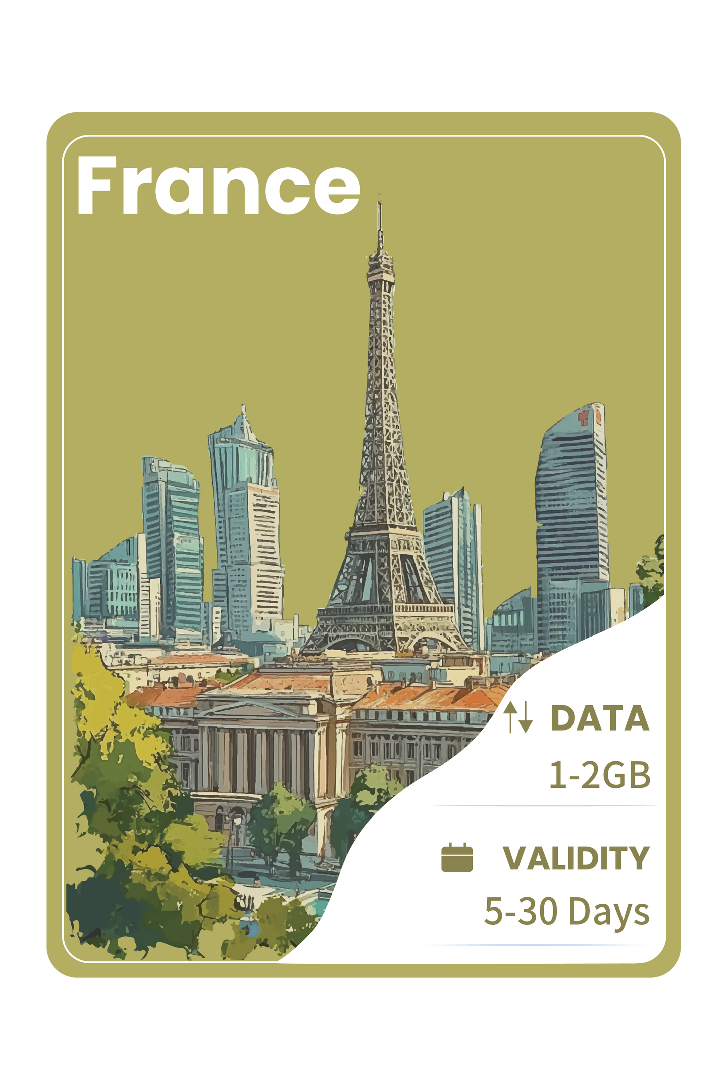 France eSIM Unlimited Data