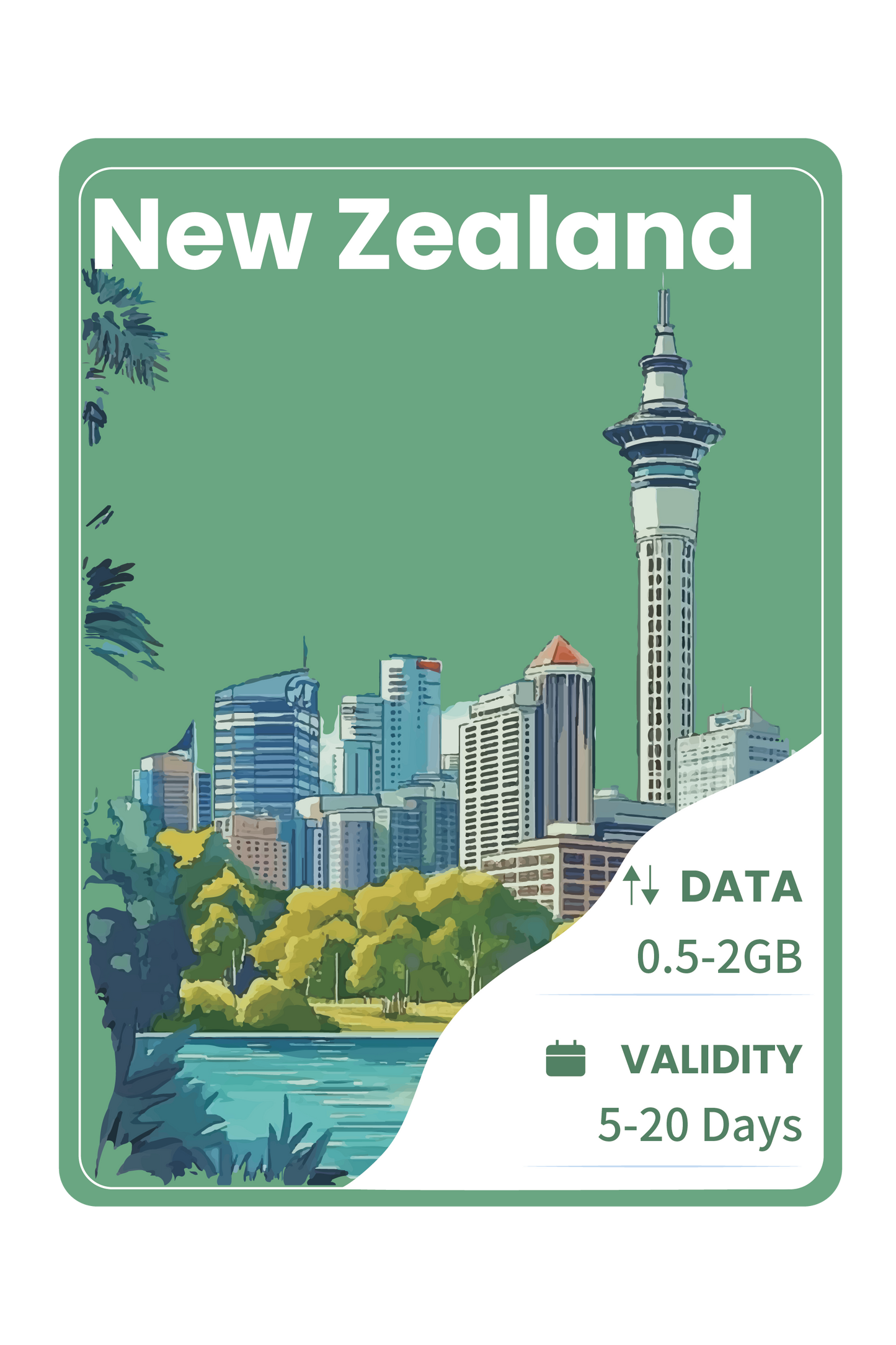 New Zealand eSIM Unlimited Data