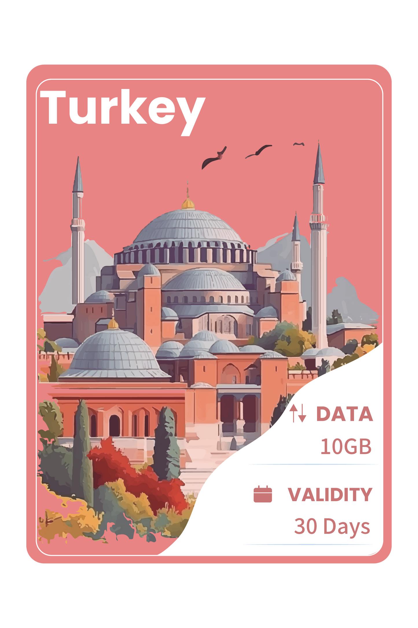Turkey eSIM Data Package
