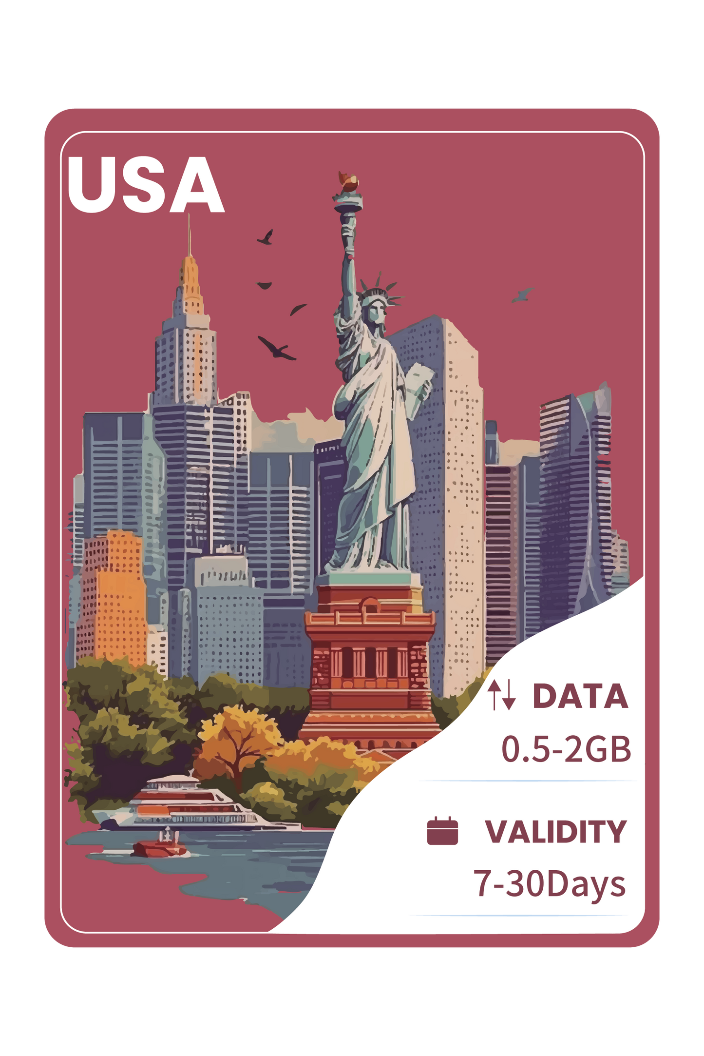 USA eSIM Unlimited Data