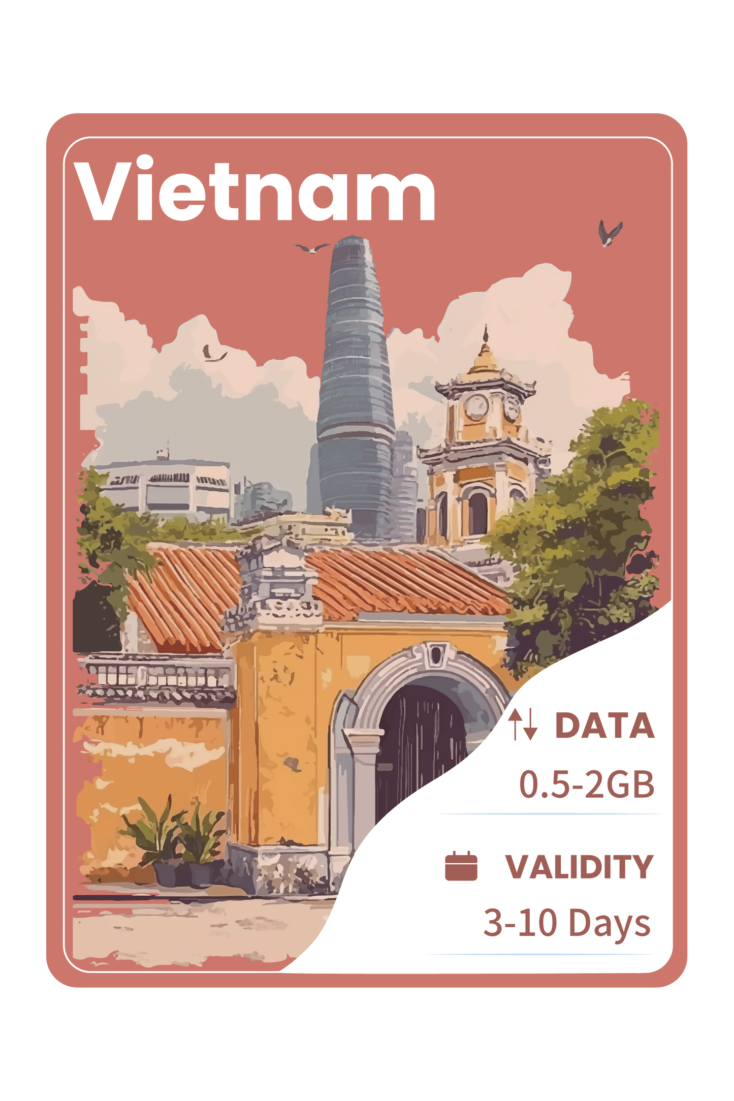 Vietnam eSIM Unlimited Data