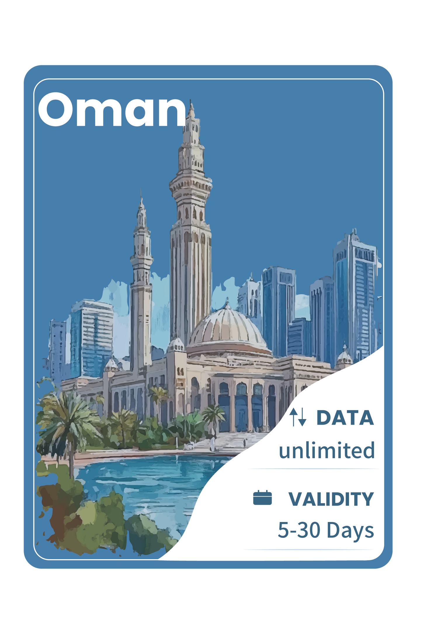 Oman eSIM Unlimited Data