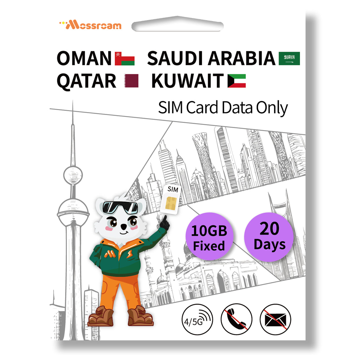 Gulf 6 Countries Data SIM