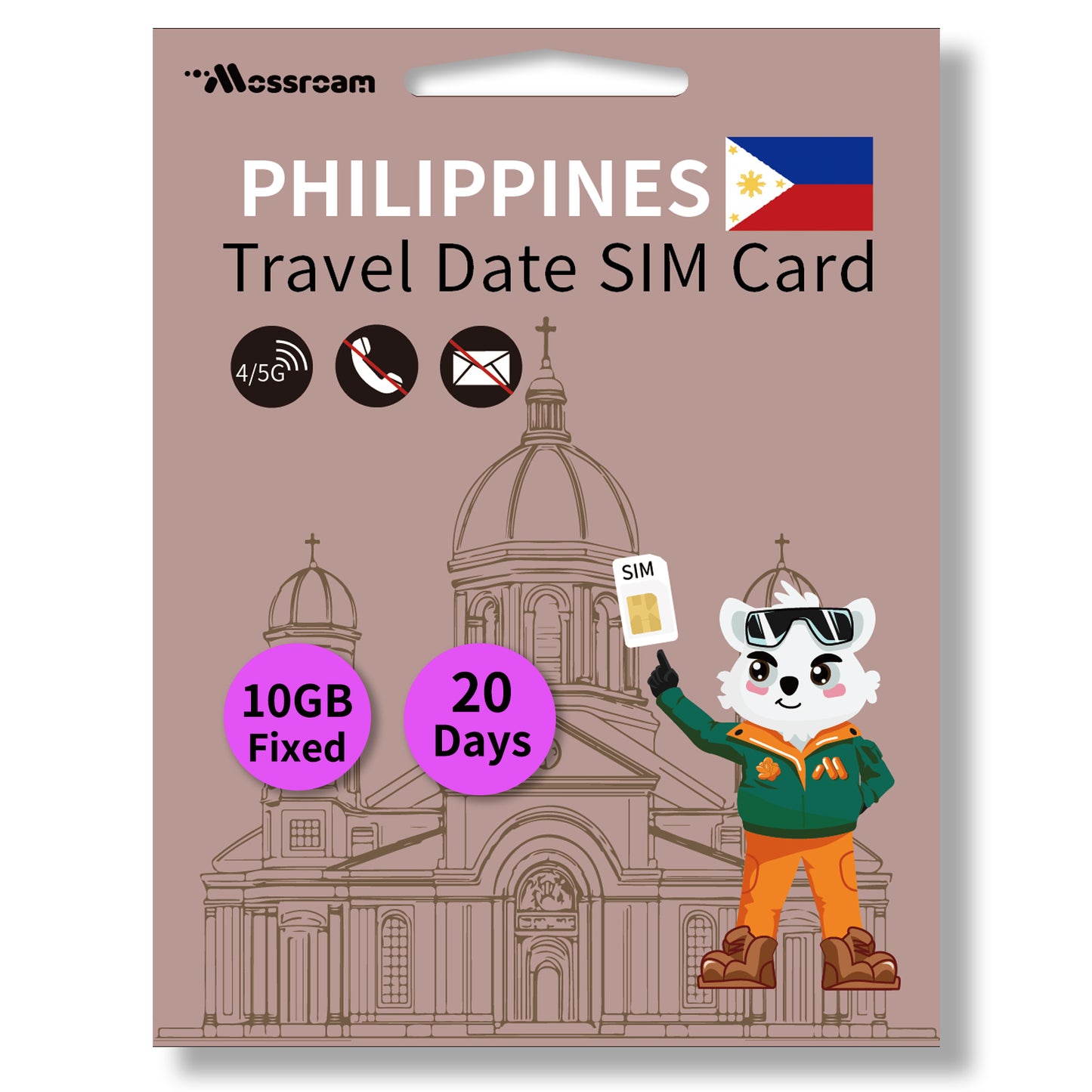 Philippines 3-in-1 Data SIM Card