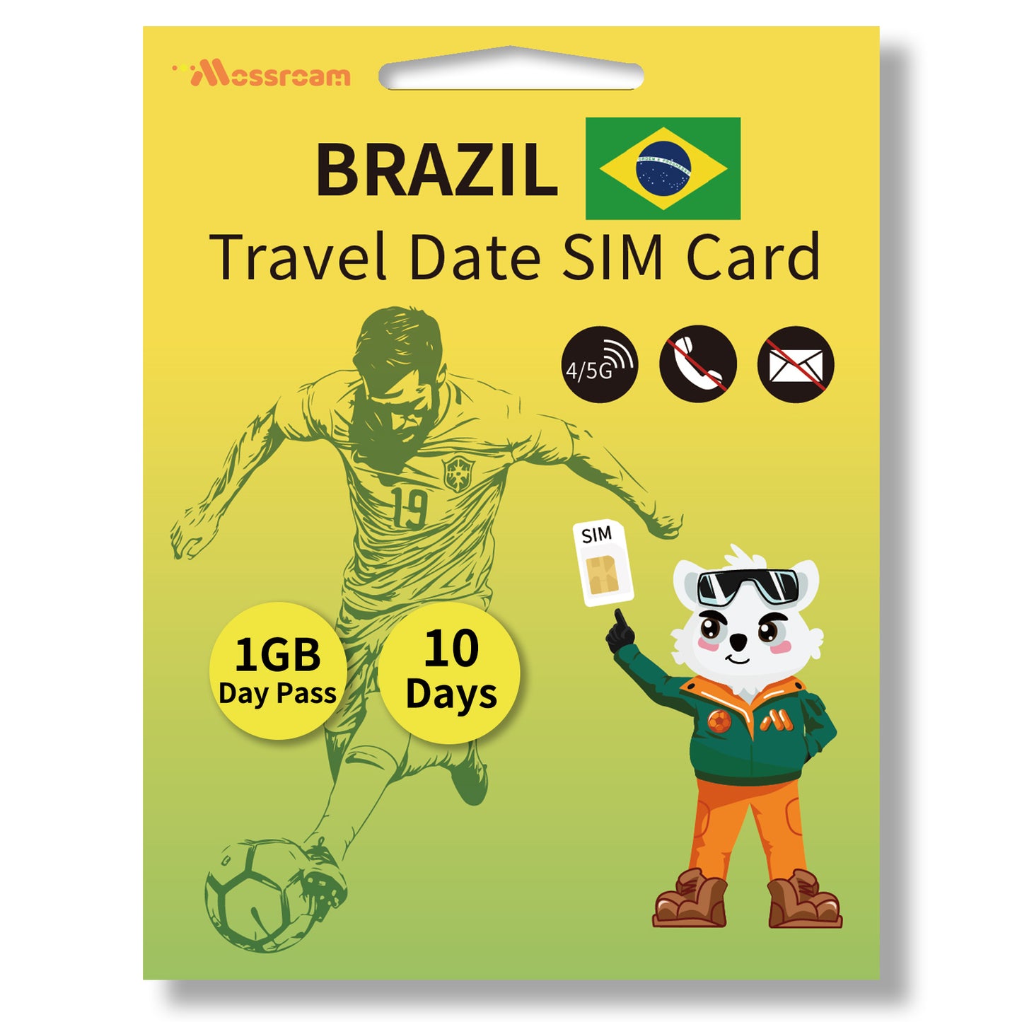 Brazil 3 in1  Data SIM Card