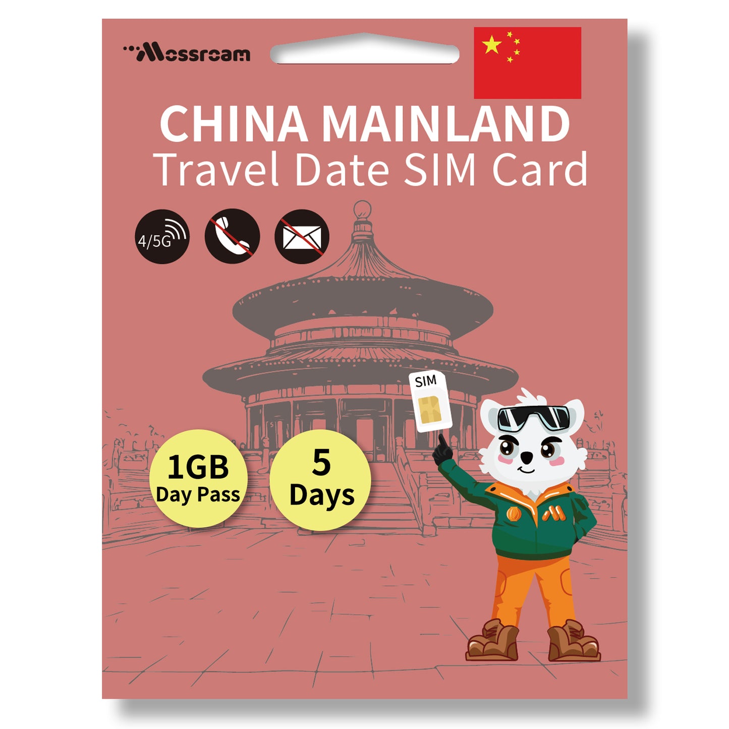 China Mainland 3-in-1 SIM Card