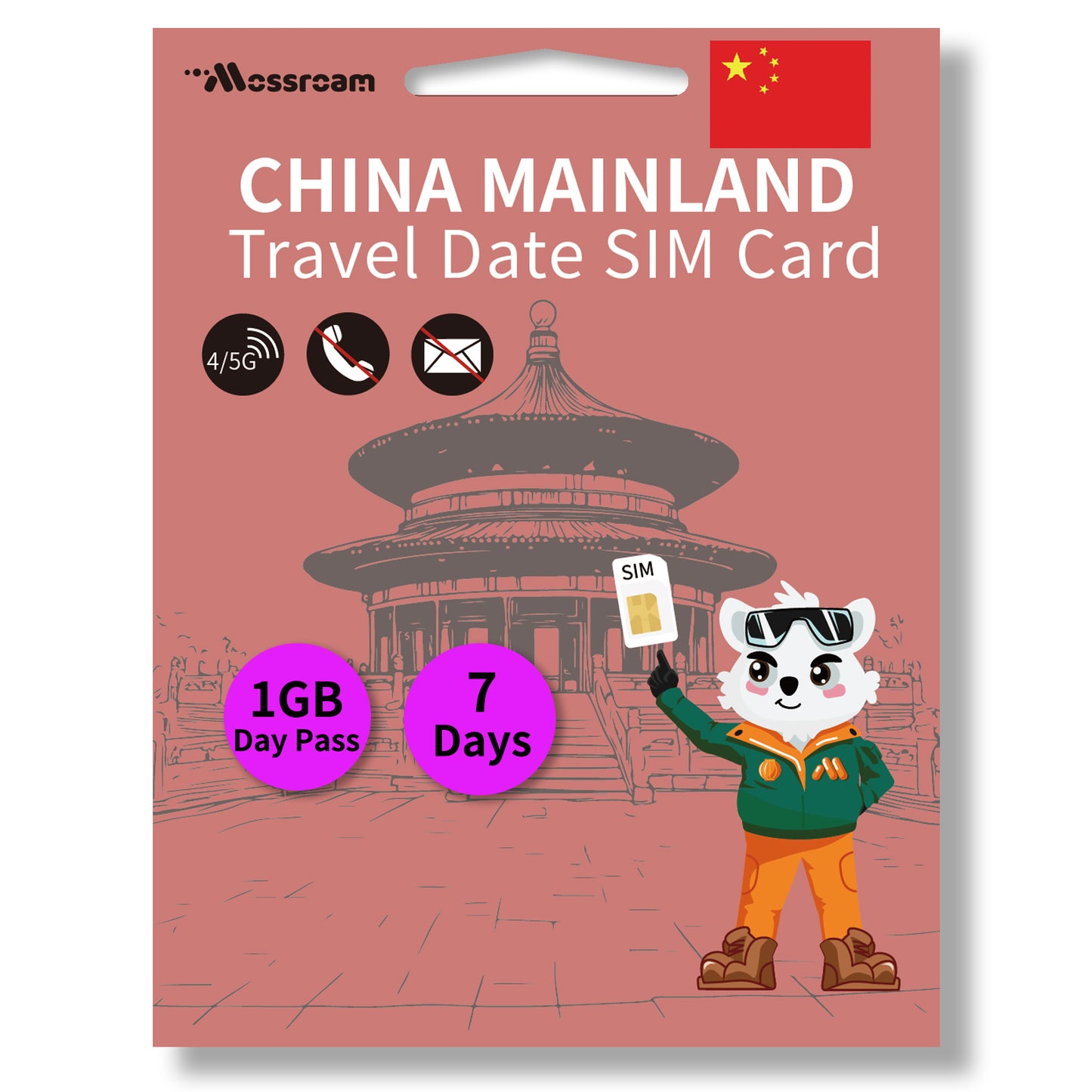 China Mainland 3-in-1 SIM Card