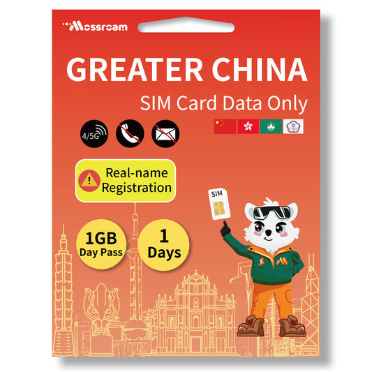 Greater China SIM Card