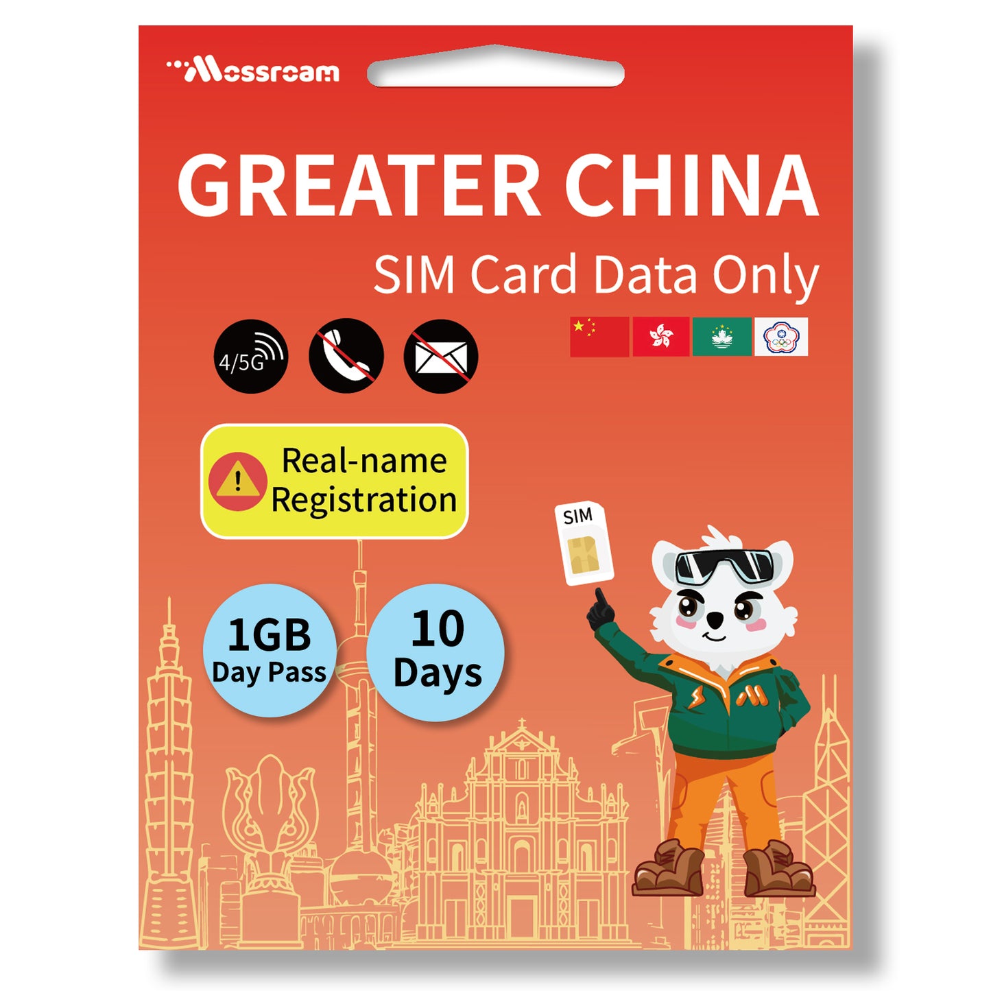 Greater China SIM Card