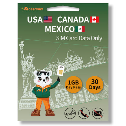 North America Data SIM Card