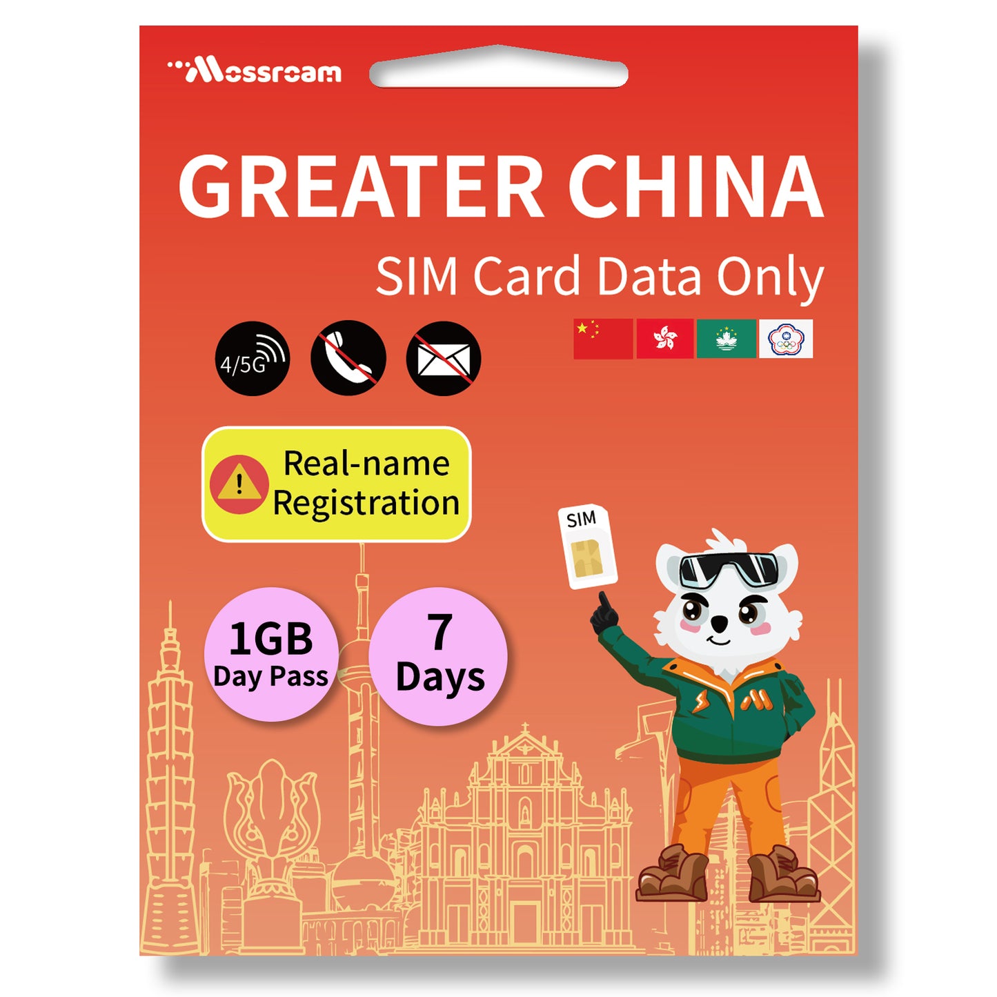 Greater China SIM Card