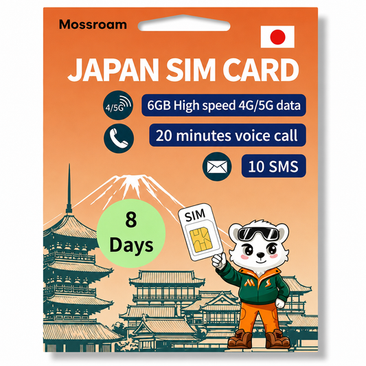 Japan Travel SIM Card – Calls, SMS & Data