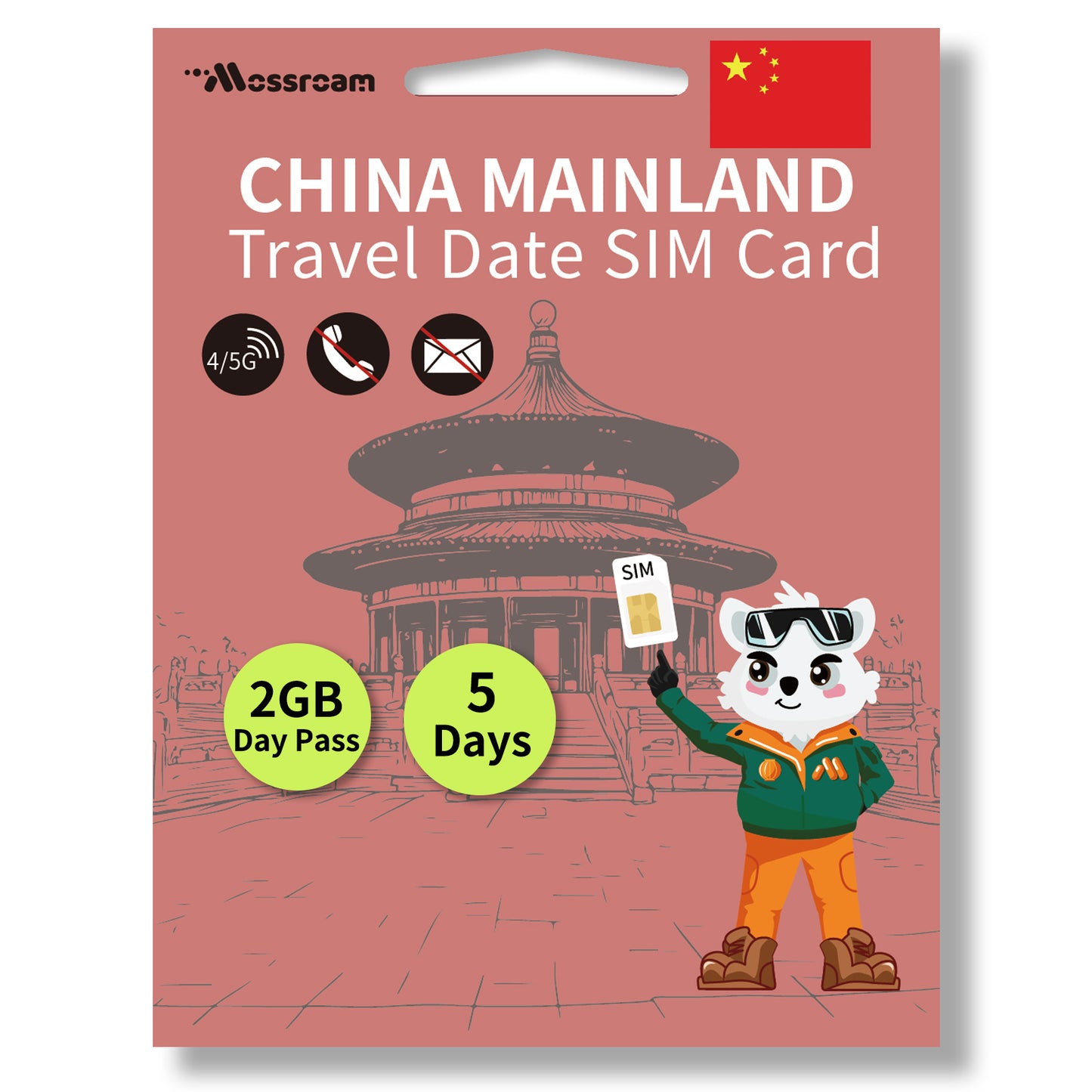 China Mainland 3-in-1 SIM Card