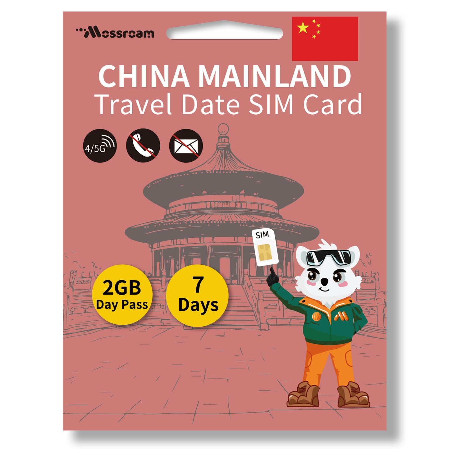 China Mainland 3-in-1 SIM Card