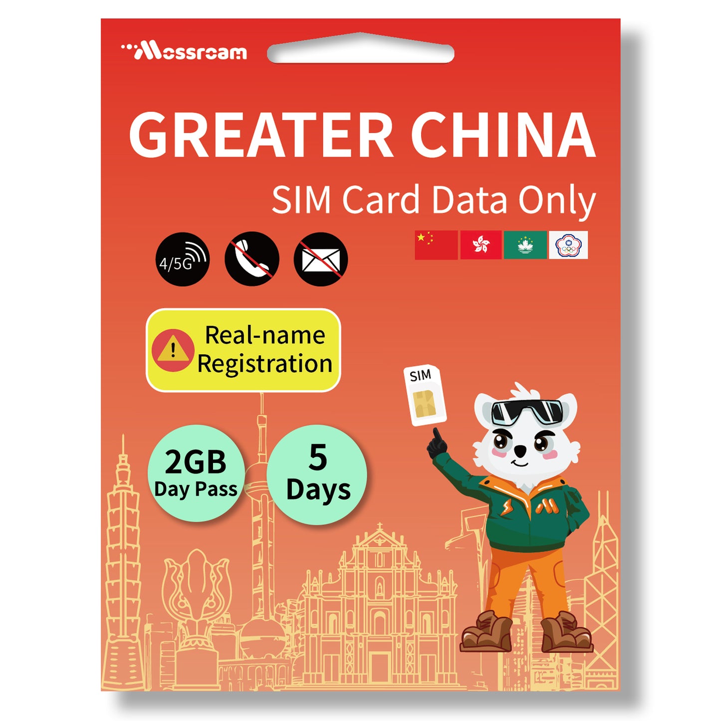 Greater China SIM Card