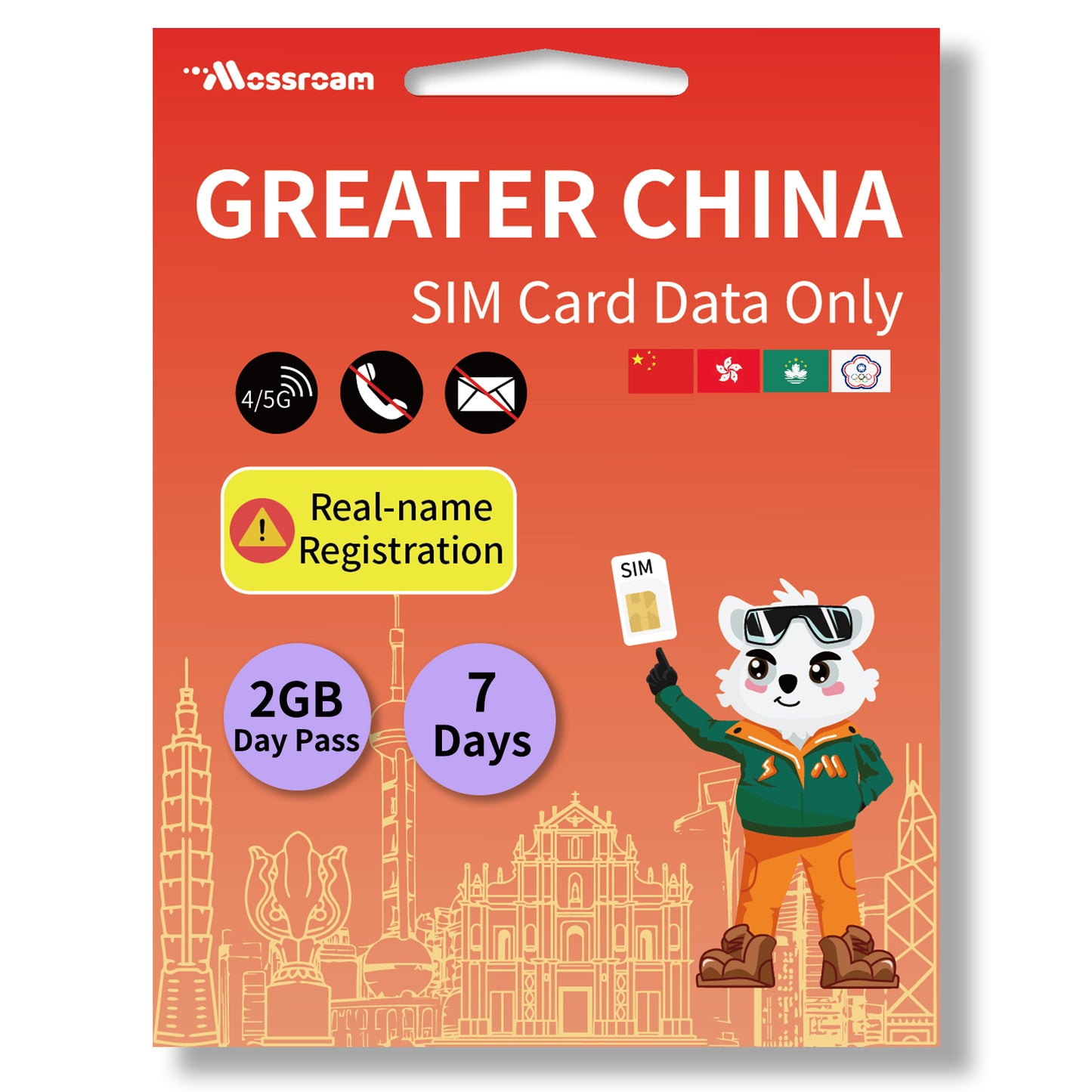 Greater China SIM Card