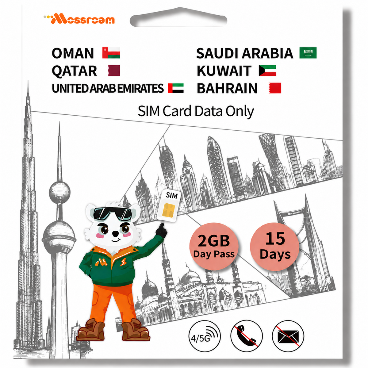 Gulf 6 Countries Data SIM