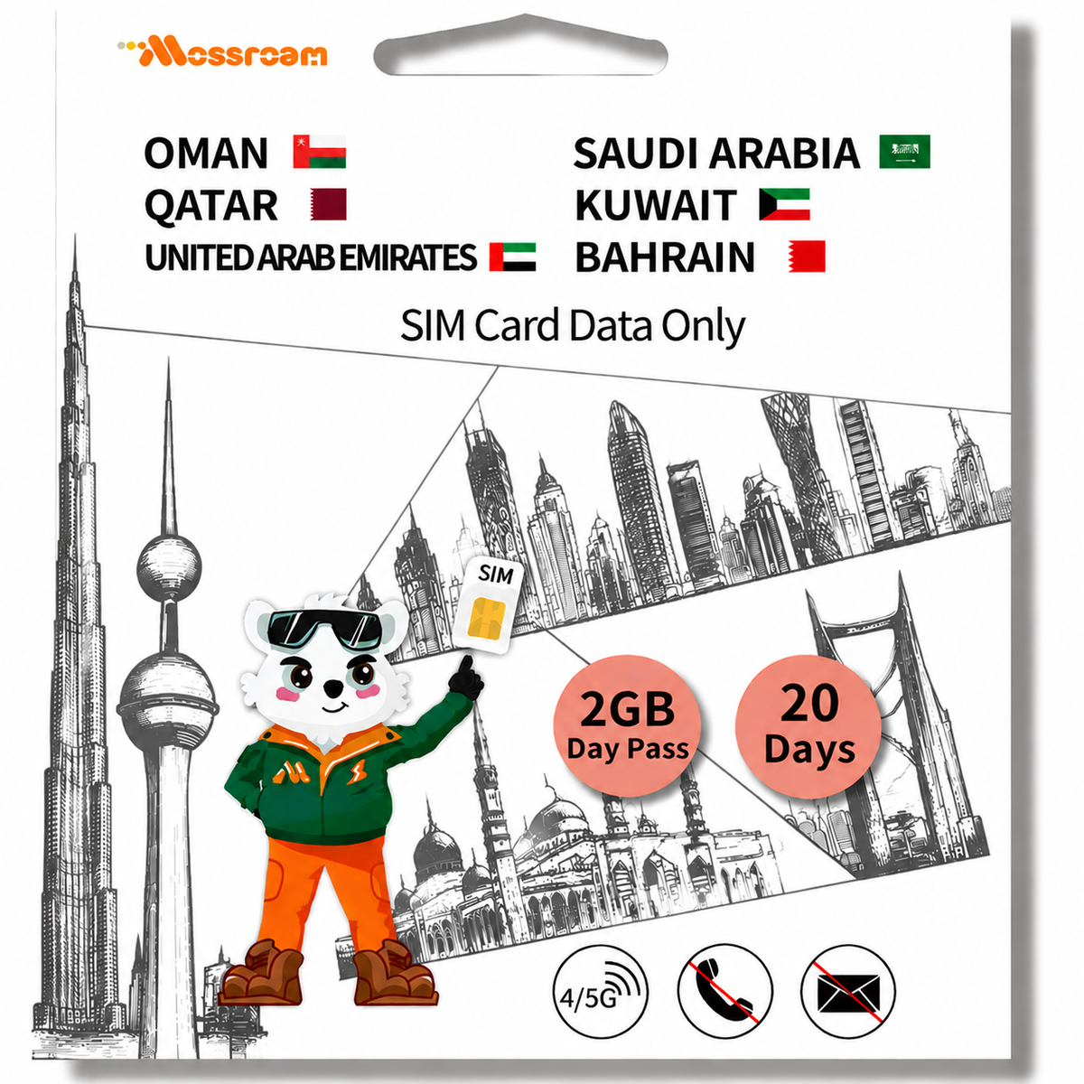 Gulf 6 Countries Data SIM
