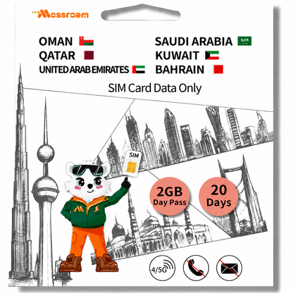 Gulf 6 Countries Data SIM