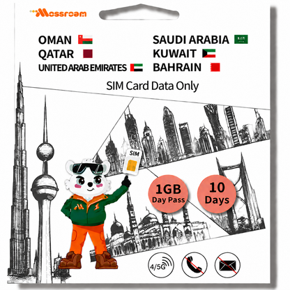 Gulf 6 Countries Data SIM