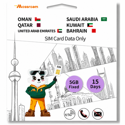 Gulf 6 Countries Data SIM