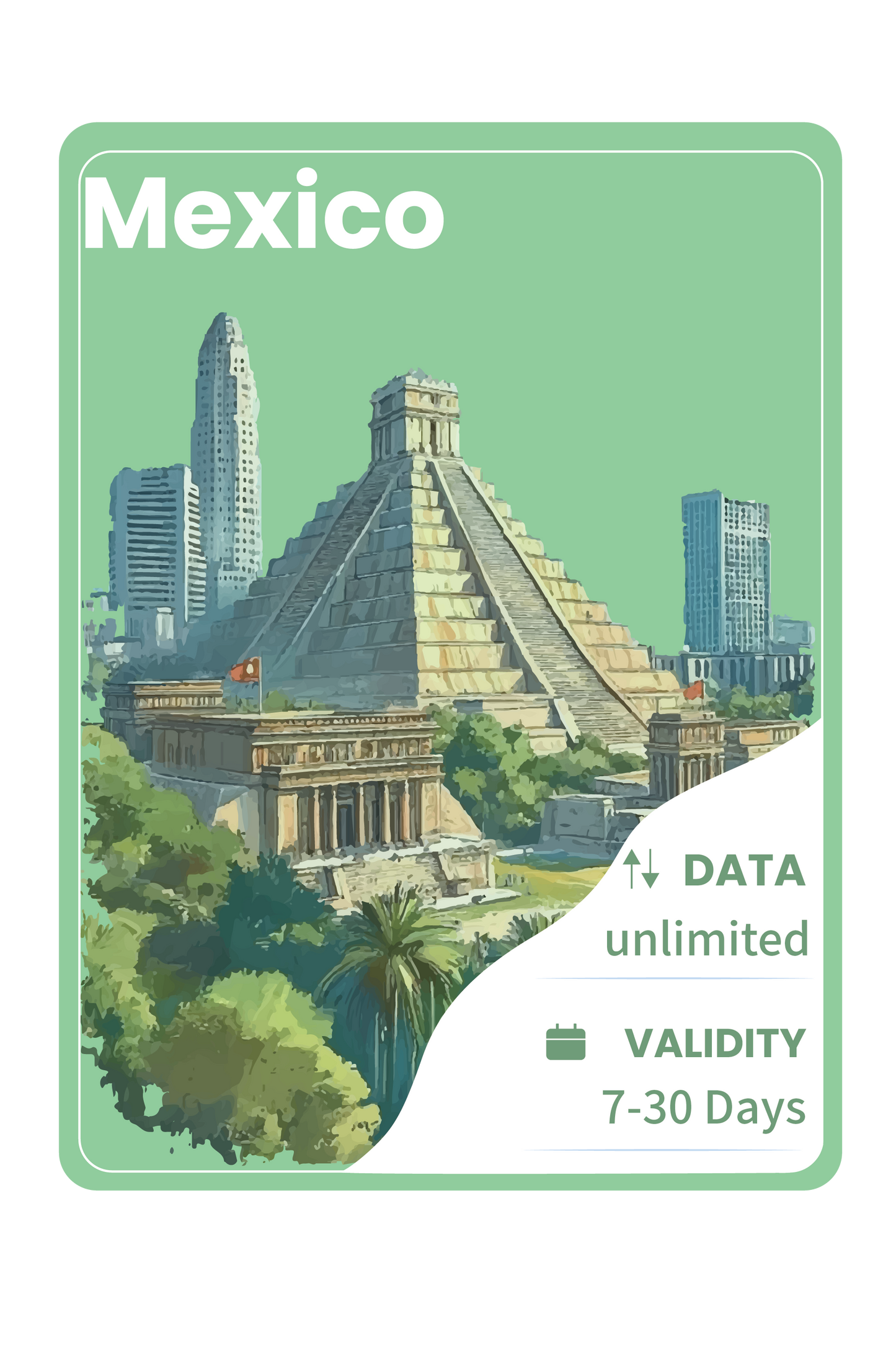 Mexico eSIM Unlimited Data