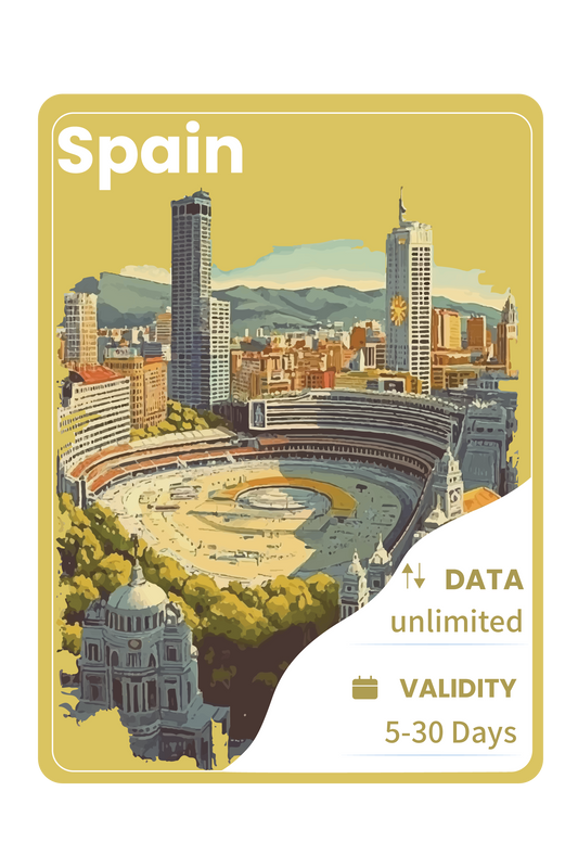 Spain eSIM Unlimited Data
