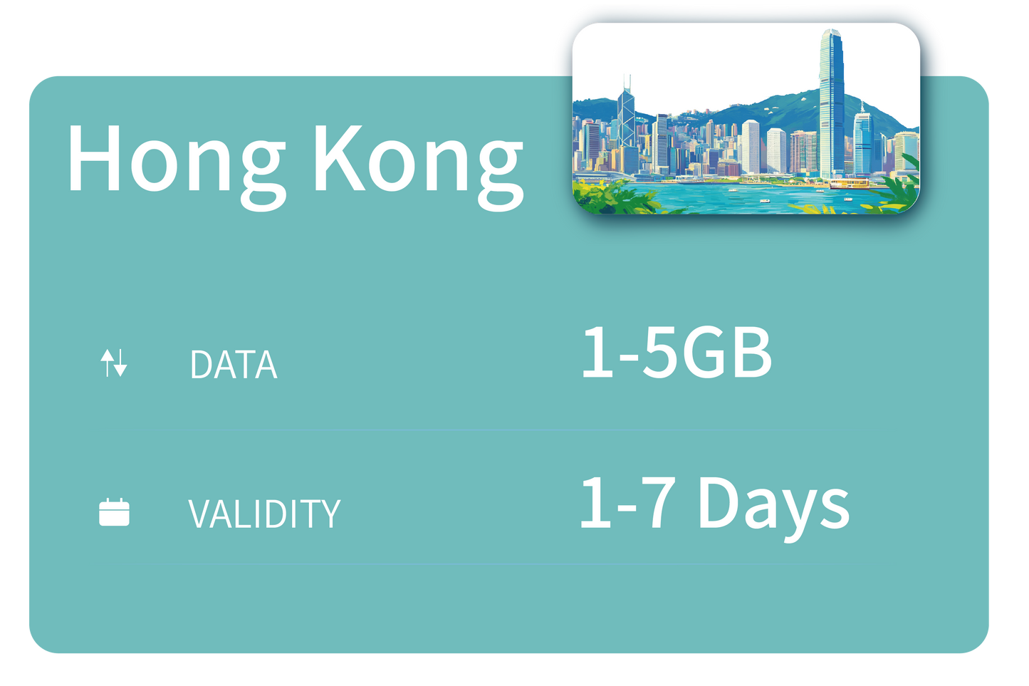 Hong Kong Unlimited Data