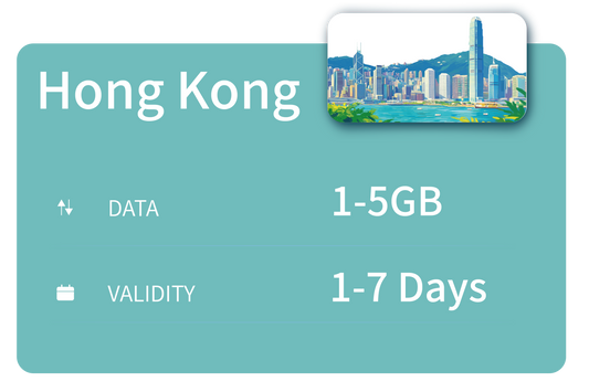 Hong Kong Unlimited Data