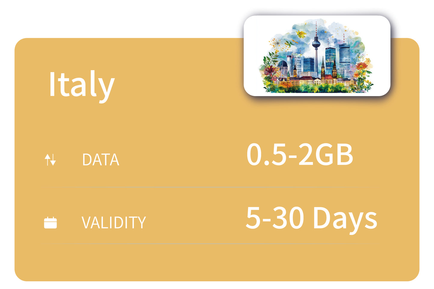 Italy Unlimited Data