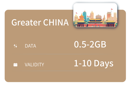 Greater China Unlimited Data